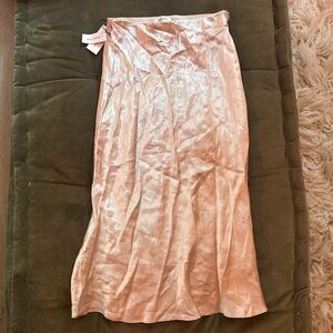 NWTS Aritzia Babaton Champagne Skirt